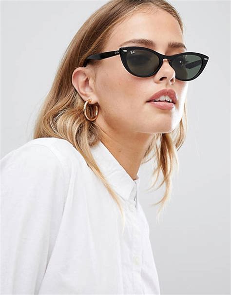 ray-ban 59mm cat eye sunglasses